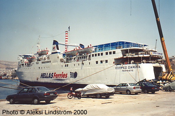 M.F.D. HELLAS FERRIES FB Express Samina