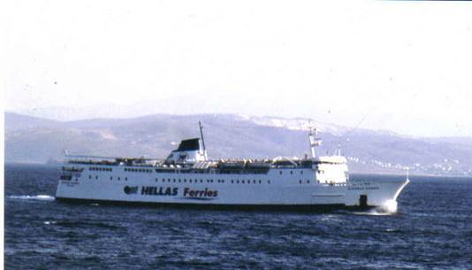 Descrizione: HELLAS FERRIES H.F.D. FB Express Adonis 08_Personale 06Ag05