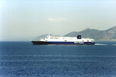 BLUE FERRIES F/B Blue Horizon