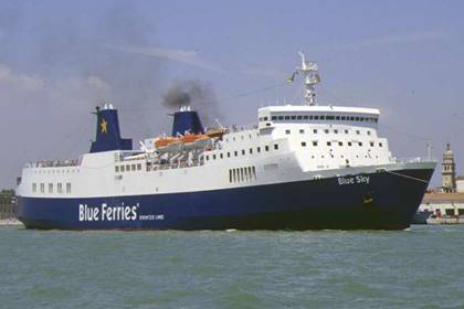 BLUE FERRIES F/B Blue Sky