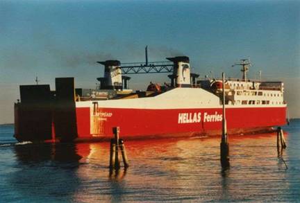 HELLAS FERRIES Ro/Ro Startrailer