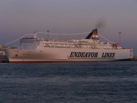 ENDEAVOR LINES F/B Ionian QUeen