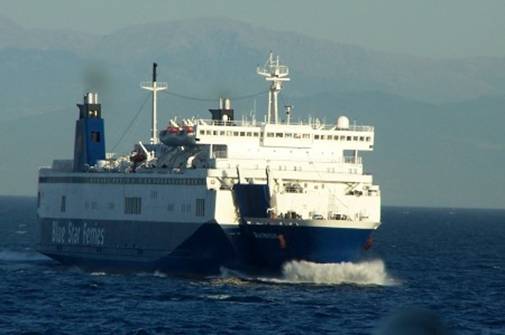 BLUE STAR FERRIES F/B Blue Horizon