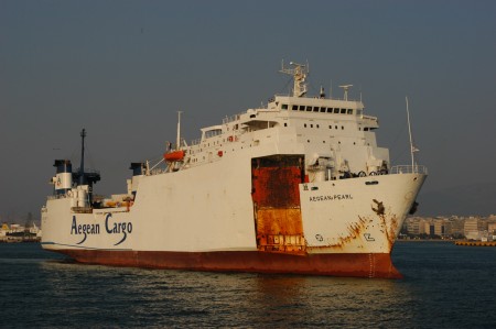 AEGEAN CARGO RoRo Aegean Pearl 03_George Giannakis 24Ag02