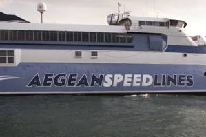 Descrizione: AEGEAN SPEEDLINES Sima on HSC Speedrunner 1 - Piraeus 10No06